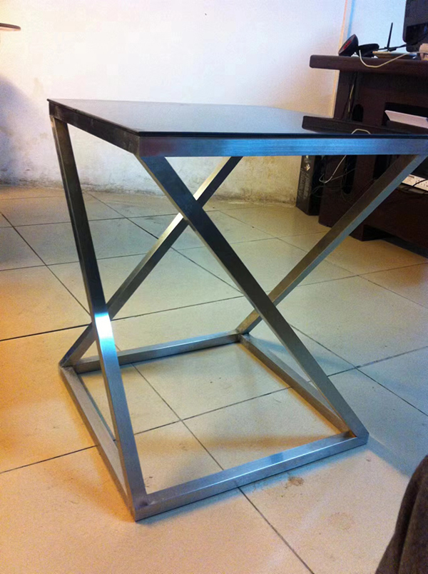 酒店不鏽鋼茶幾