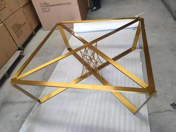 酒店不鏽鋼茶幾