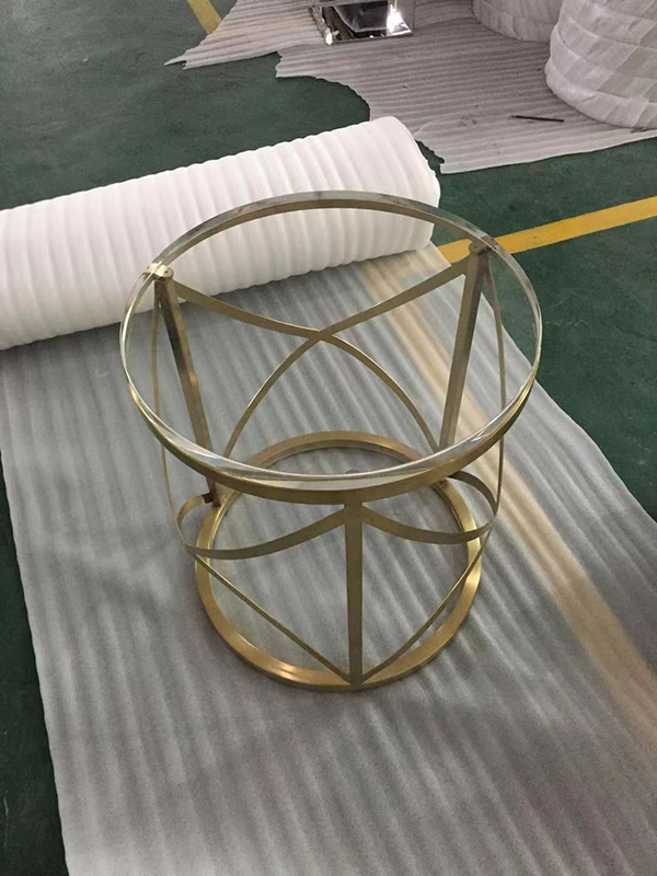 酒店不鏽鋼茶幾