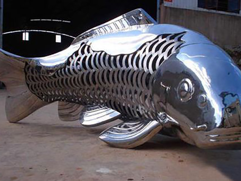 不鏽鋼雕塑-大象